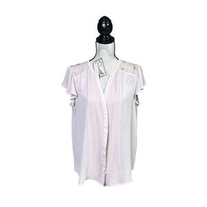 Harve Benard L Powder Pink Blouse